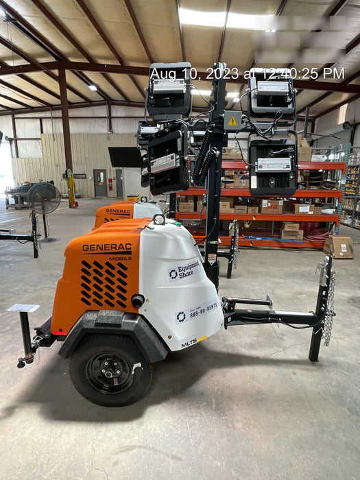 2023 Generac MLT2 Diesel, Flex Switch 120V Input, Powerzone Controller, (4) 320W LED Lights, 4kW Generator, 39.9 Gal Fuel Tank, 2" Ball, T3