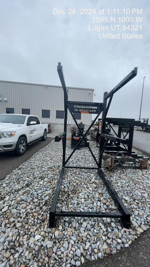 2024 FLUID POWER SUPPORT Heavy Duty Three Bucket Rack