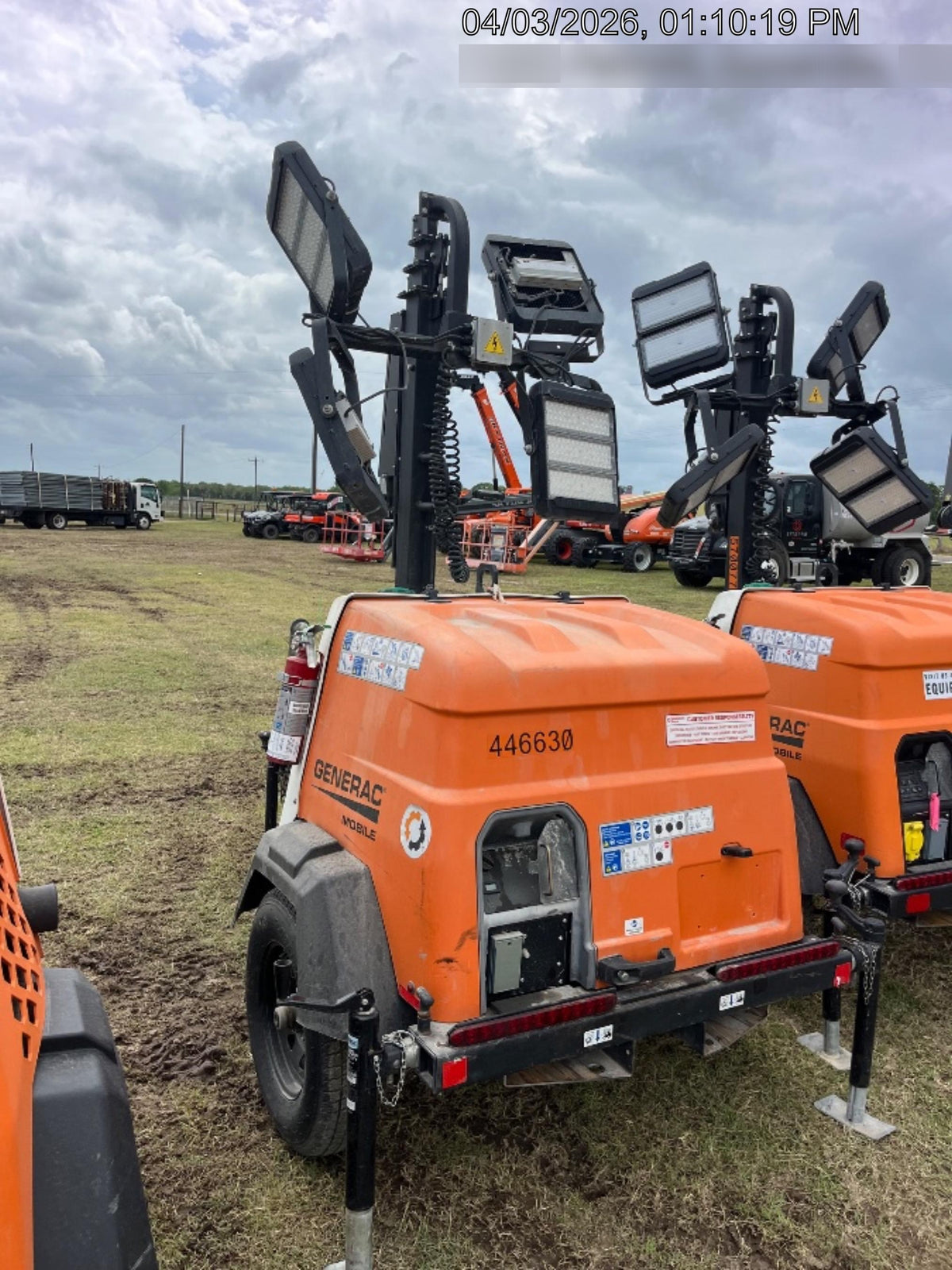 2024 Generac MLTS-4 2.4kW, Mitsu Eng, Analog, LED, Diesel.