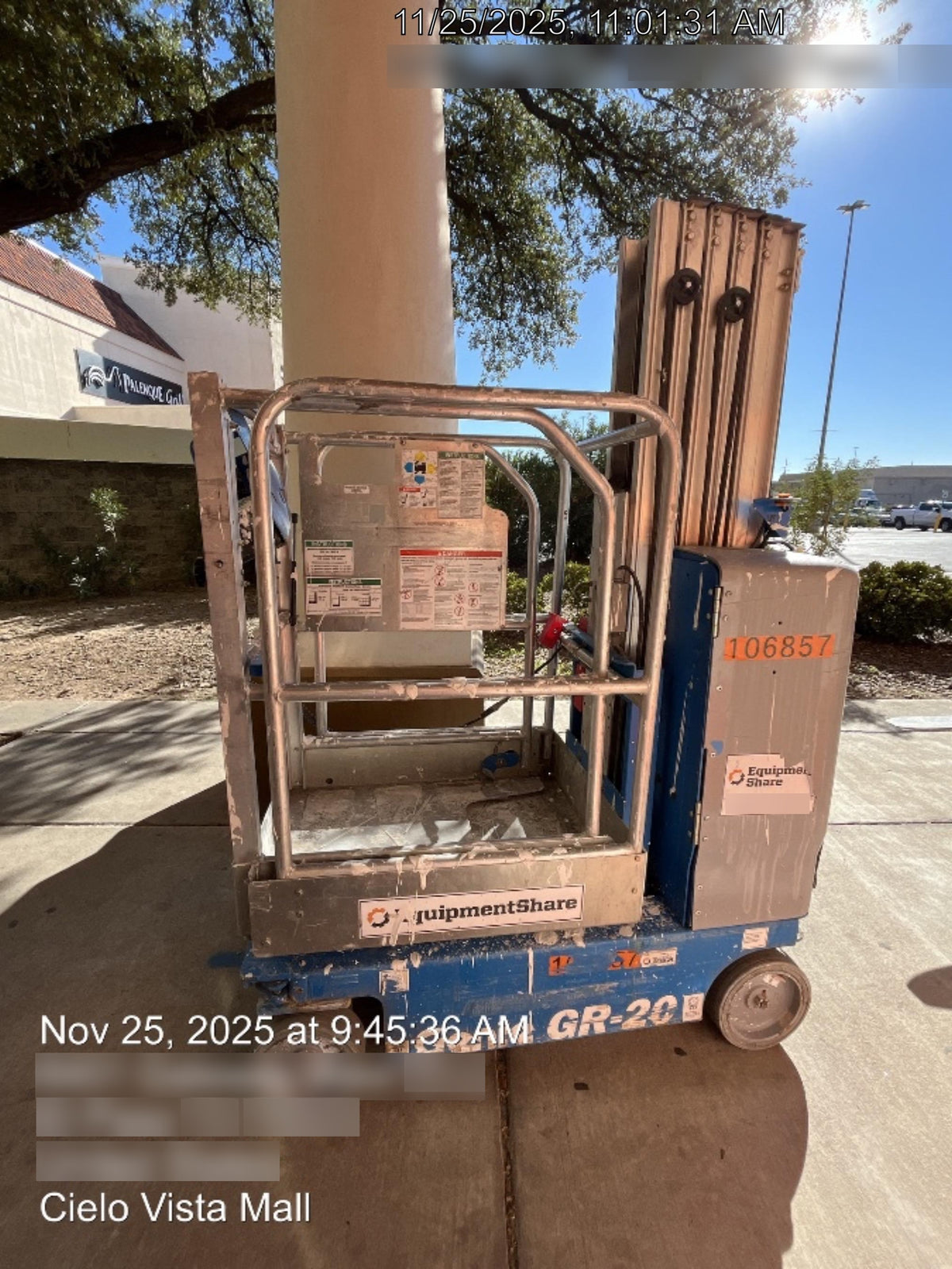 2020 GENIE GR-20