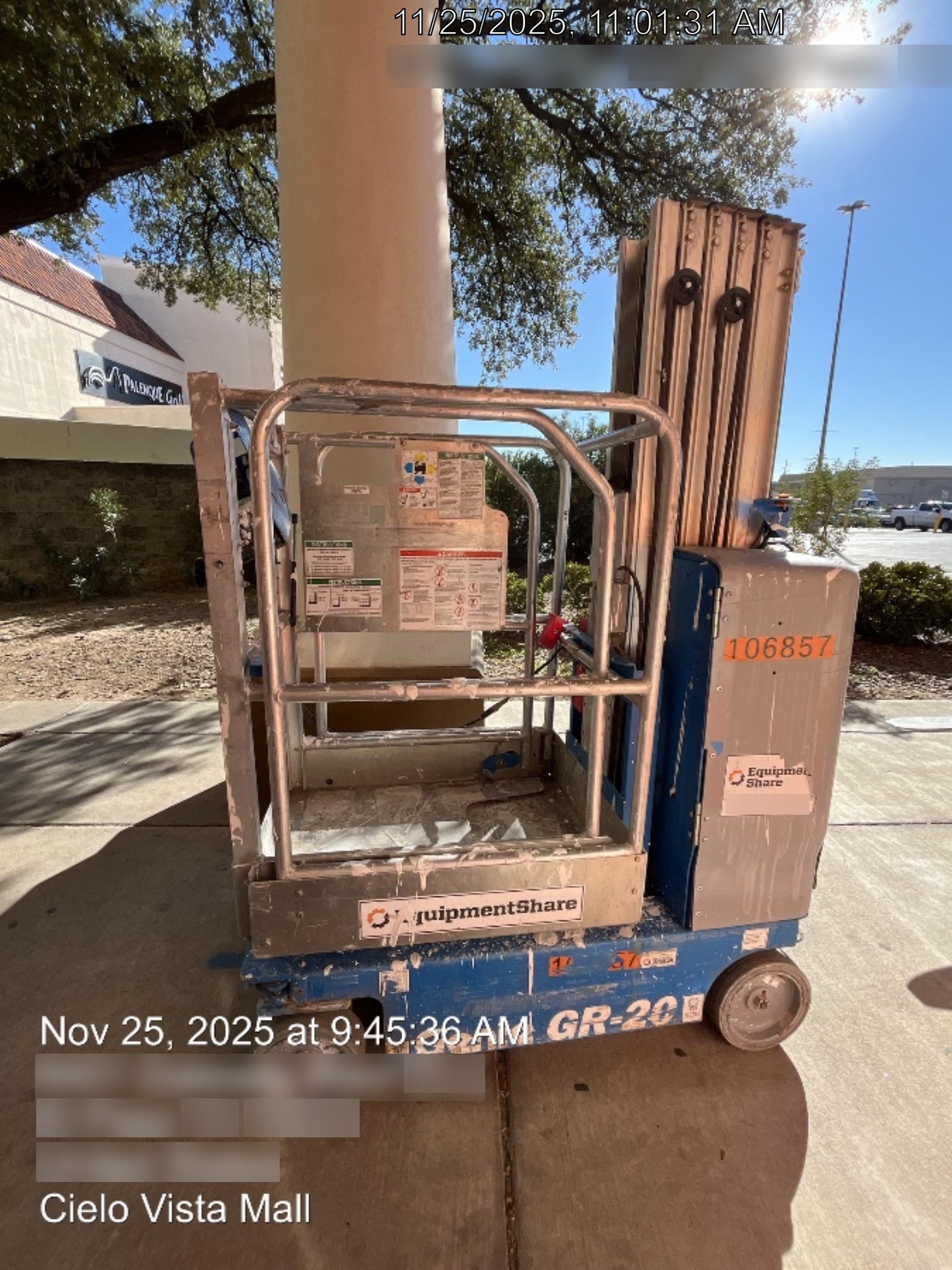 2020 GENIE GR-20