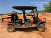 2021 Kubota RTV-X1140W-H Plastic Canopy, Windshield Acrylic Clear, LED Strobe Light, Wire Harness Kit, Back up Alarm