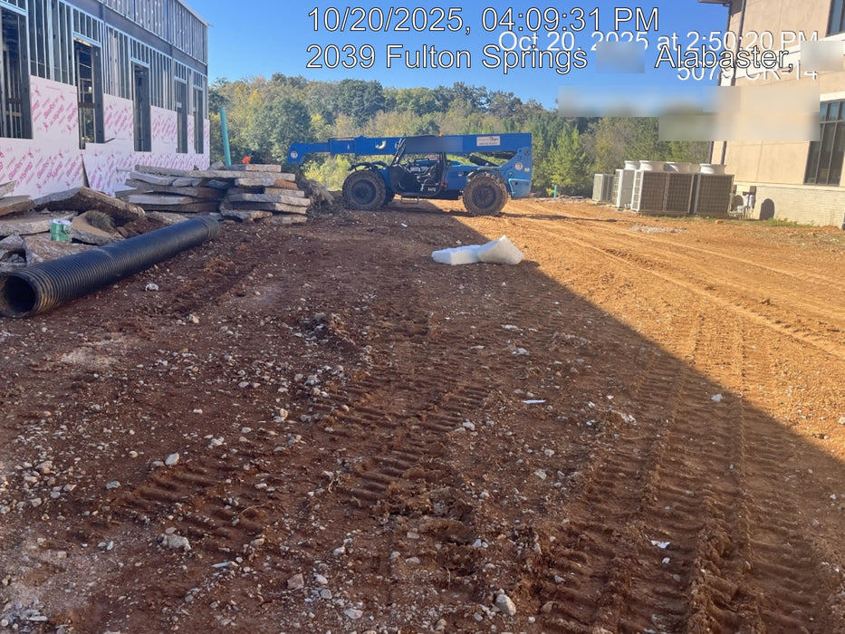 2018 Genie GTH-844 Genie GTH-844D w/Open ROPS, Solid Tires, Work Light/Beacon, 60" Carriage and Forks