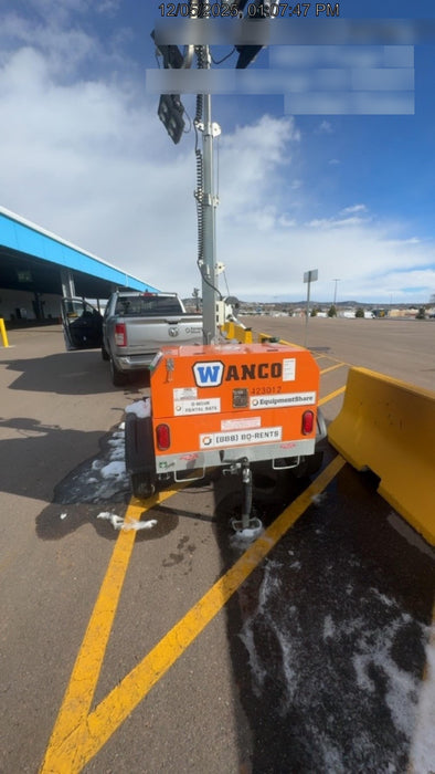 2024 Wanco WLTT-4MM4K Diesel, Deep Sea Controller, Shore Power Plug, Auto Start, (4) 350W LED Floodlights, 4kW Generator, 60 Gal Fuel Tank, 2" Ball, T3