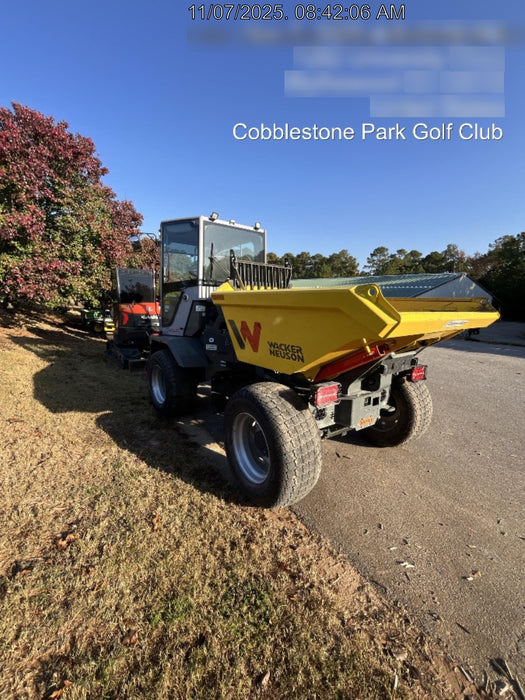 2025 WACKER NEUSON DV605 Cab Turf Tires