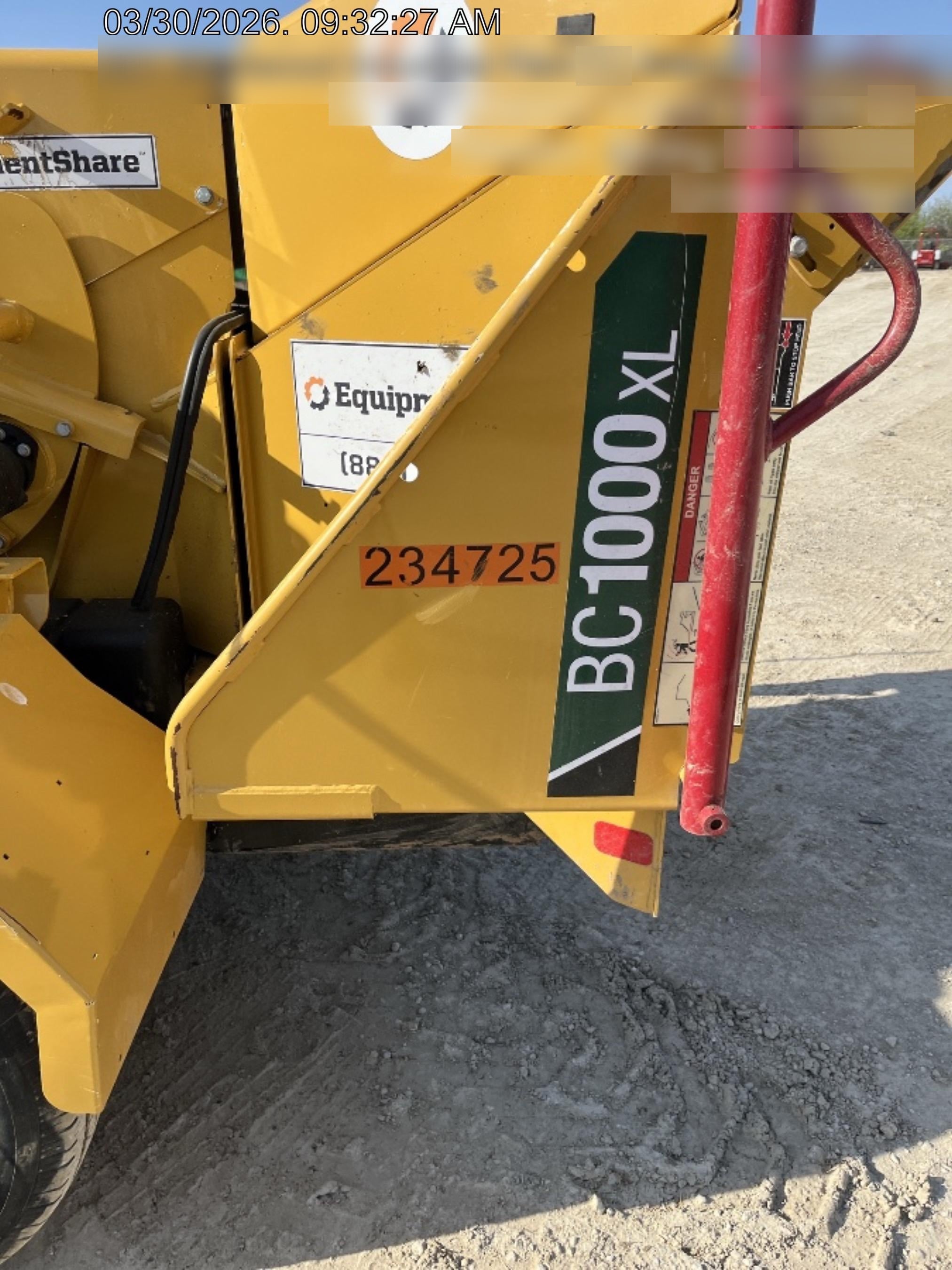 2022 VERMEER BC1000XL Diesel
