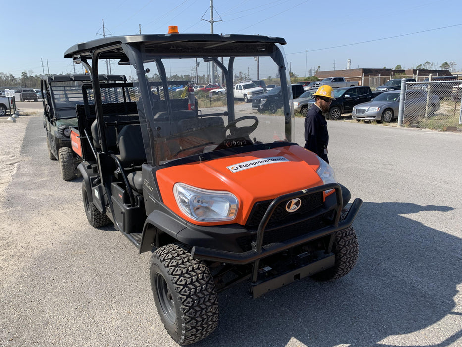 2020 Kubota RTV-X1140W-H Canopy, 4-Seater, Diesel, Windshield Acrylic Clear, Strobe Light, Backup Alarm