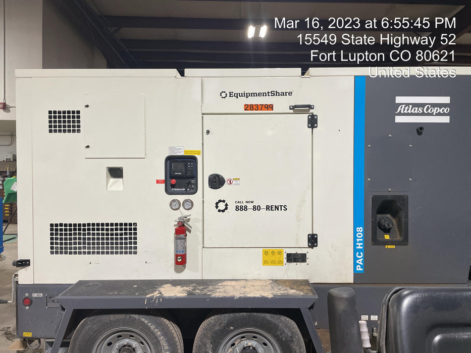 2022 ATLAS COPCO PAC H108 JD-S
