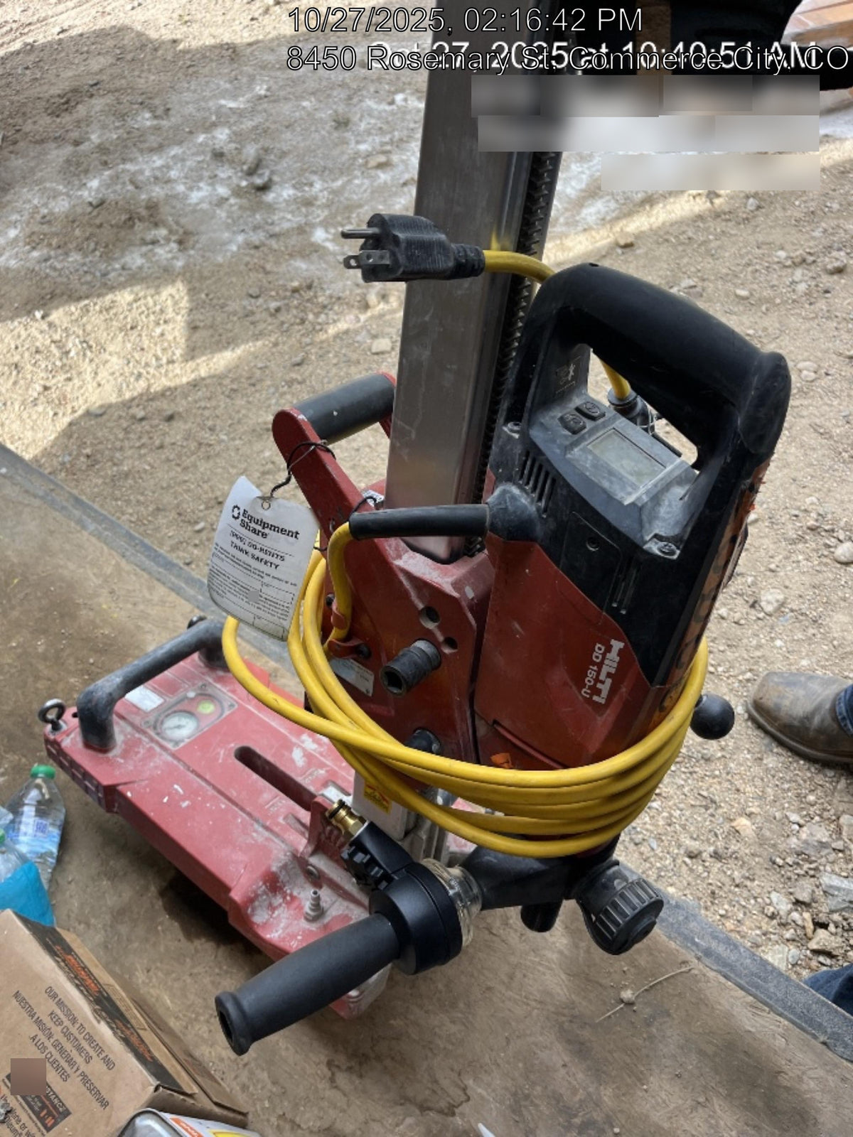 2020 HILTI DD 150-U