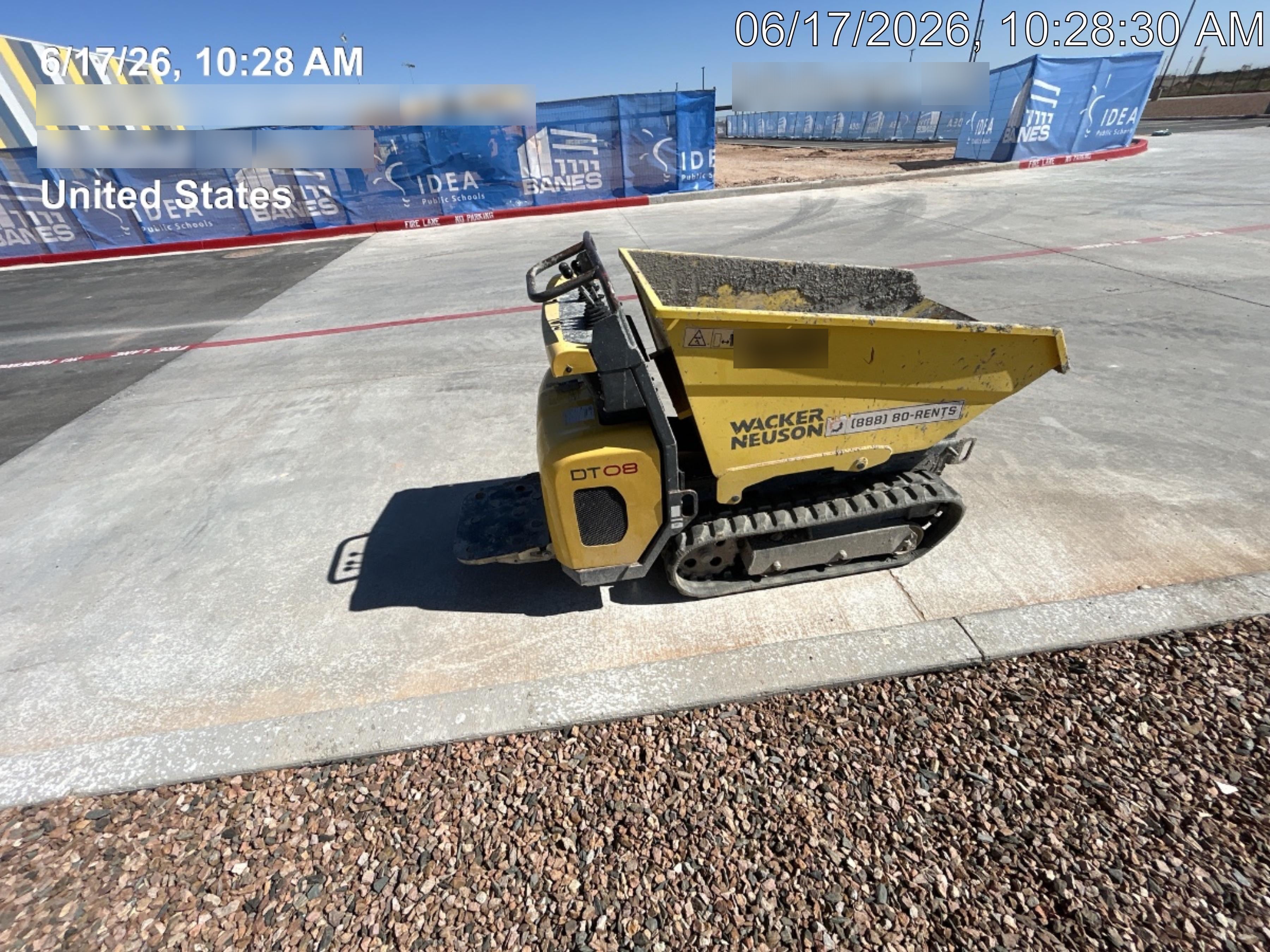 2019 WACKER NEUSON DT08