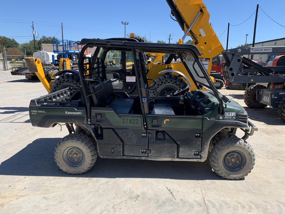 2019 Kawasaki Mule PRO-DXT Movement Alarm, Beacon, Hard Top, ES Track Hardware