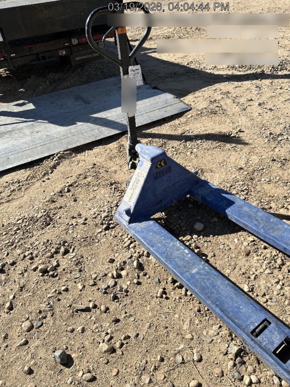 2019 EQUIPRITE ECON 5500 LB PALLET JACK