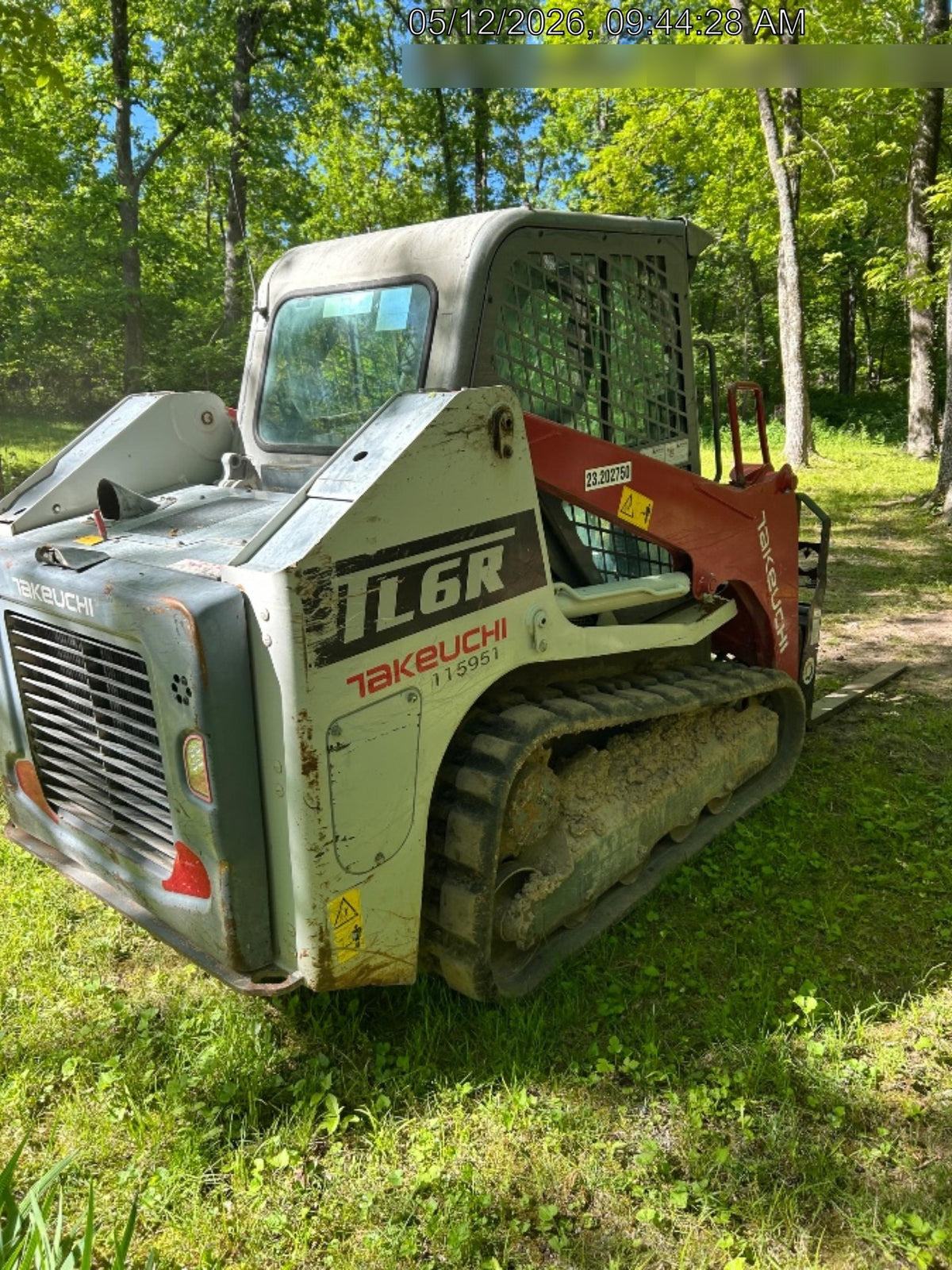 2020 TAKEUCHI TL6CR