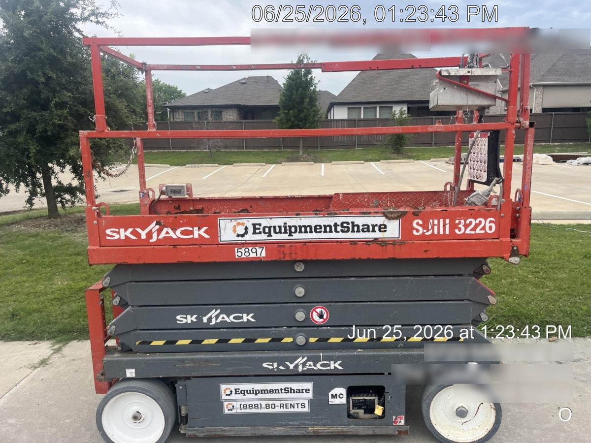 2017 Skyjack SJIII-3226 Skyjack SJ3226, Trojan Battery Set, Extended Warranty 5yr/5k hr