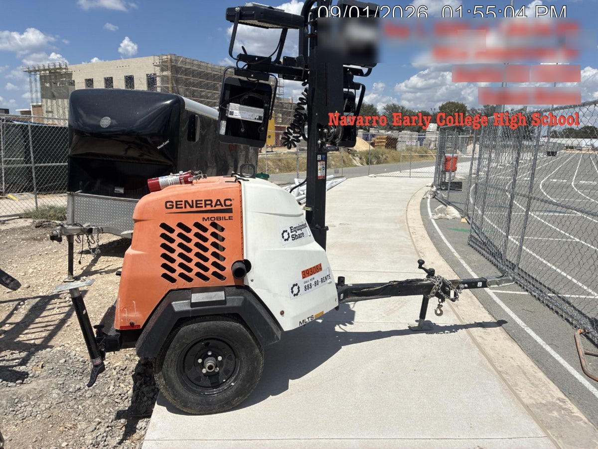 2024 Generac MLT2 Diesel, Flex Switch 120V Input, Powerzone Controller, 
(4) 320W LED Lights, 4kW Generator, 39.9 Gal Fuel Tank, 2" Ball, T3