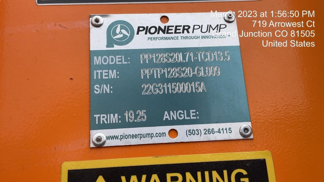 2022 PIONEER PP128S20L71-6135
