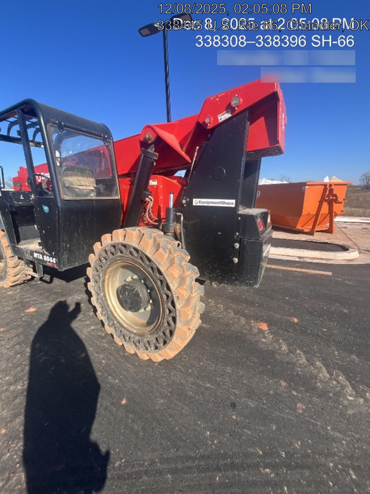 2019 Manitou MTA8044 74hp T4F, Open ROPS, Cab and Boom LED work lights, Auxiliary Hydraulics, Solid Tires, Amber strobe, Lift Hook 66" Carriage, 60" Forks