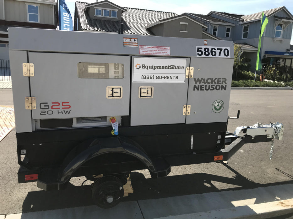 2020 WACKER NEUSON G25