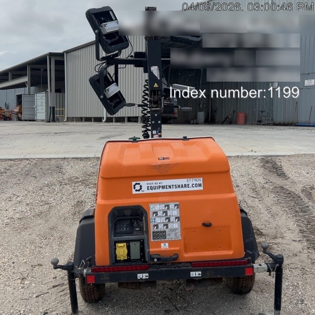 2023 Generac MLT2 Diesel, Flex Switch 120V Input, Powerzone Controller, 
(4) 320W LED Lights, 4kW Generator, 39.9 Gal Fuel Tank, 2" Ball, T3