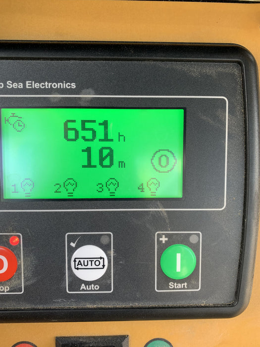 2020 Allmand NLV3GR (4) LED Light Fixture 350W, 23' Vertical Mast, 3kW Prime, Towable, Deep Sea L401, Leveling Jacks, Yanmar T4F 5.8hp