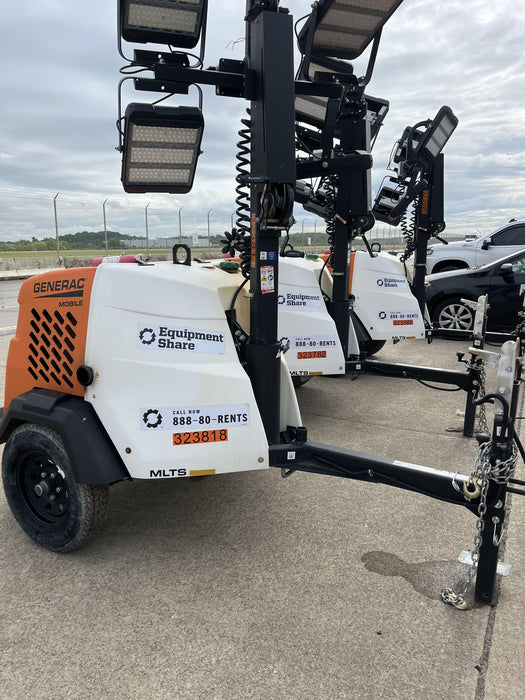 2023 Generac MLT2 Diesel, Flex Switch 120V Input, Powerzone Controller, (4) 320W LED Lights, 4kW Generator, 39.9 Gal Fuel Tank, 2" Ball, T3