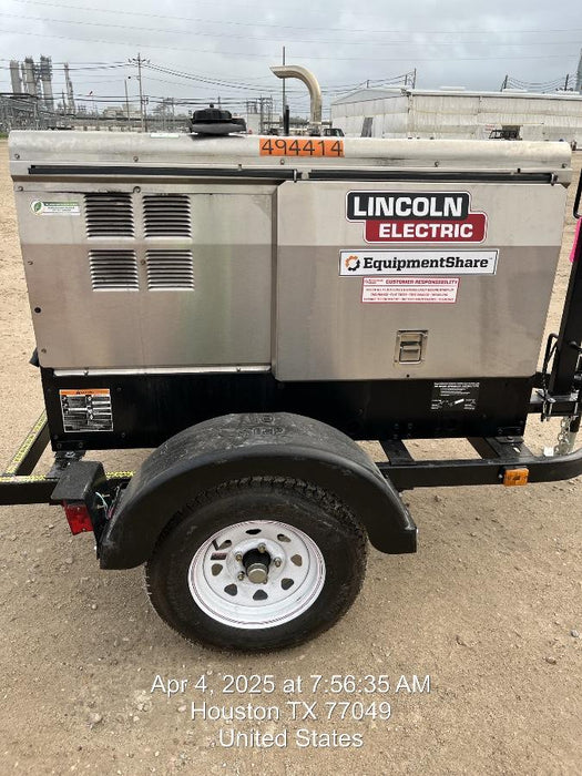 2025 Lincoln Electric LE400 Diesel, Kubota V1505, 22 HP, Trlr, Cable Rack, Light Kit, ES Decals, T3