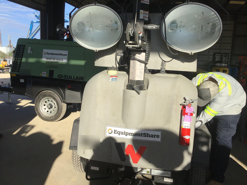 2019 Wacker Neuson LTV6L-MH Wacker Neuson LTV6L Mobile Light Tower w/Fuel Level Sensor Installed