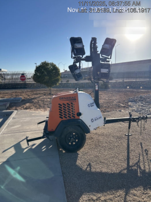 2024 Generac MLT2 Diesel, Flex Switch 120V Input, Powerzone Controller, 
(4) 320W LED Lights, 4kW Generator, 39.9 Gal Fuel Tank, 2" Ball, T3