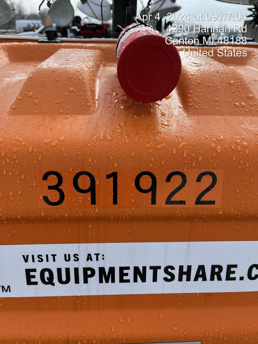 2024 Generac MLT2 Diesel, Flex Switch 120V Input, Powerzone Controller, 
(4) 320W LED Lights, 4kW Generator, 39.9 Gal Fuel Tank, 2" Ball, T3