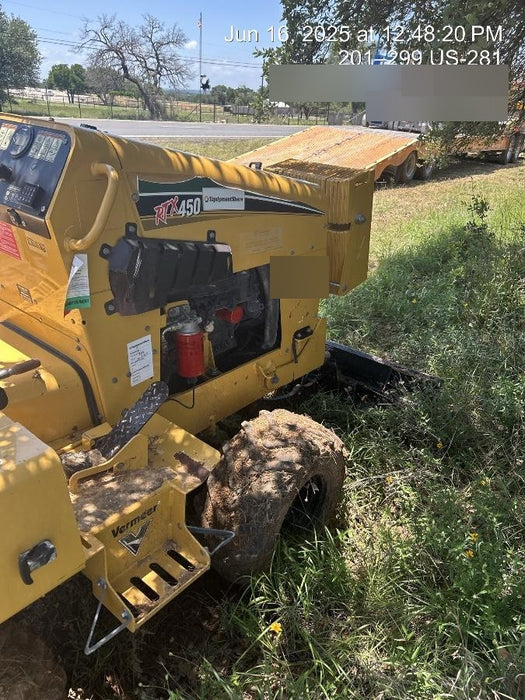 2019 VERMEER RTX450