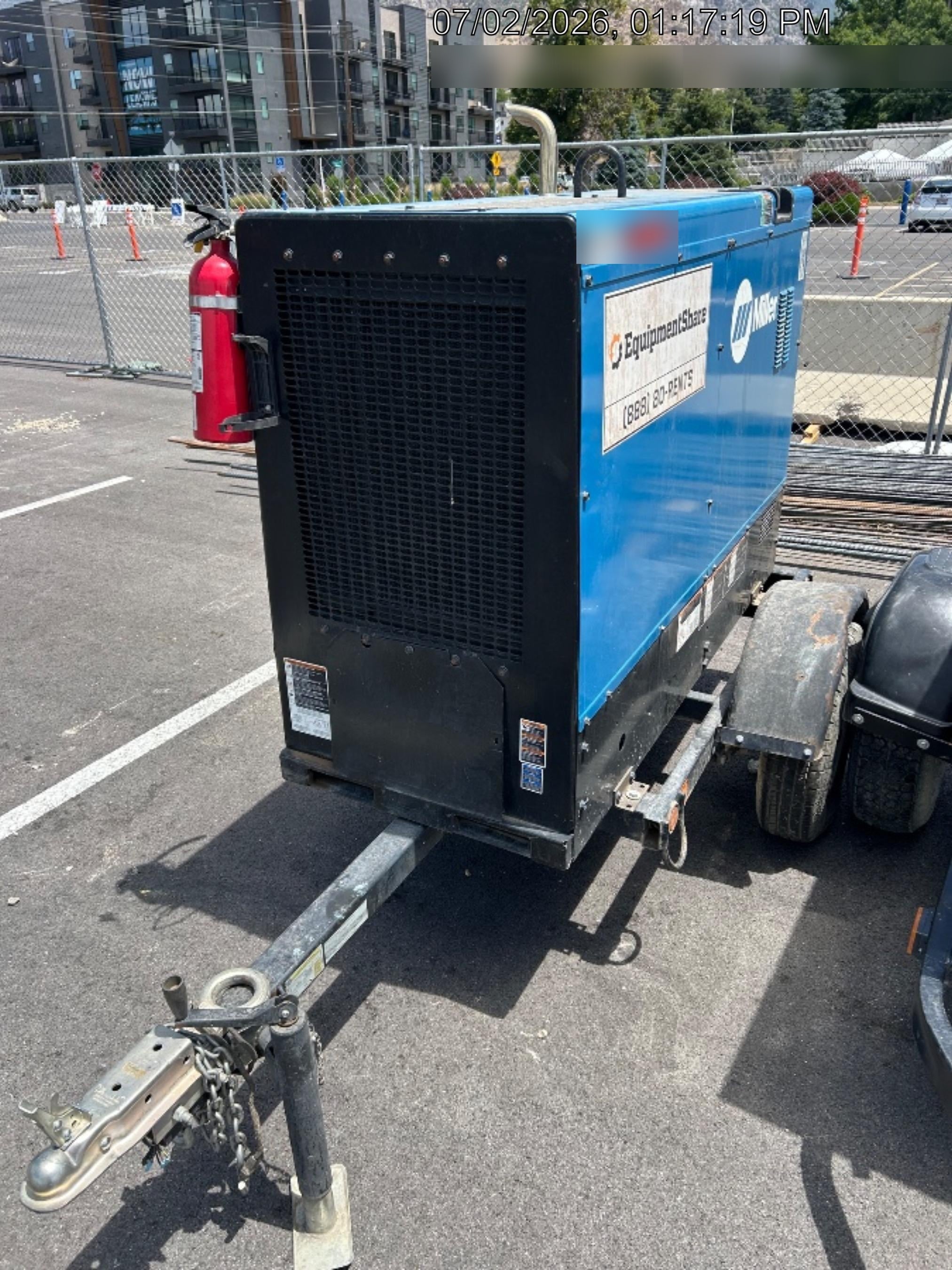 2020 MILLER ELECTRIC BIG BLUE 500