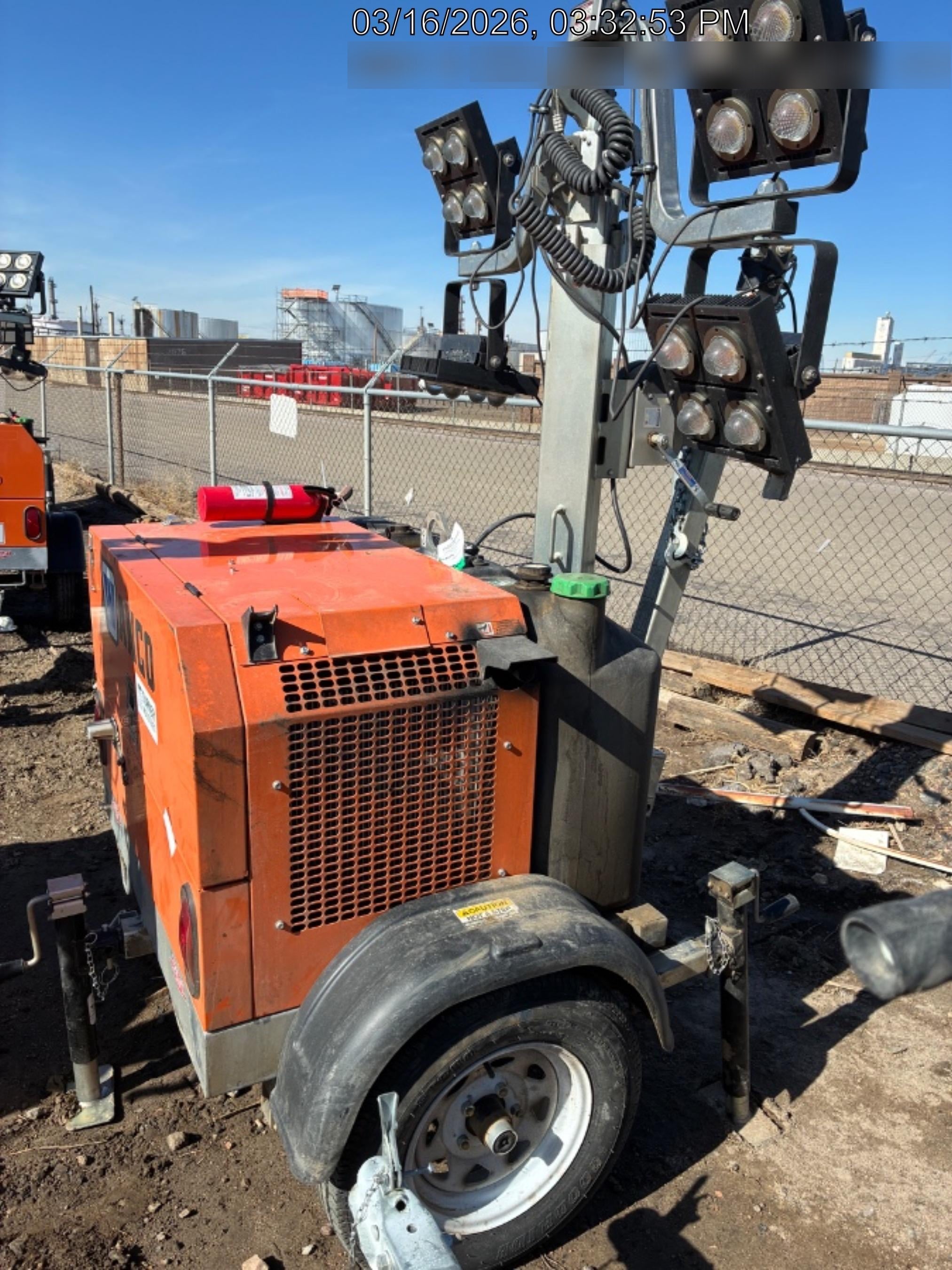 2024 Wanco WLTT-4MM4K Diesel, Deep Sea Controller, Shore Power Plug, Auto Start, (4) 350W LED Floodlights, 4kW Generator, 60 Gal Fuel Tank, 2" Ball, T3