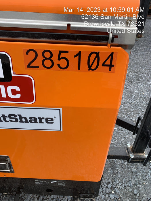 2022 Lincoln Electric LE400 Kubota V1505, Trlr, Cable Rack, Light Kit, ES Decals, T3