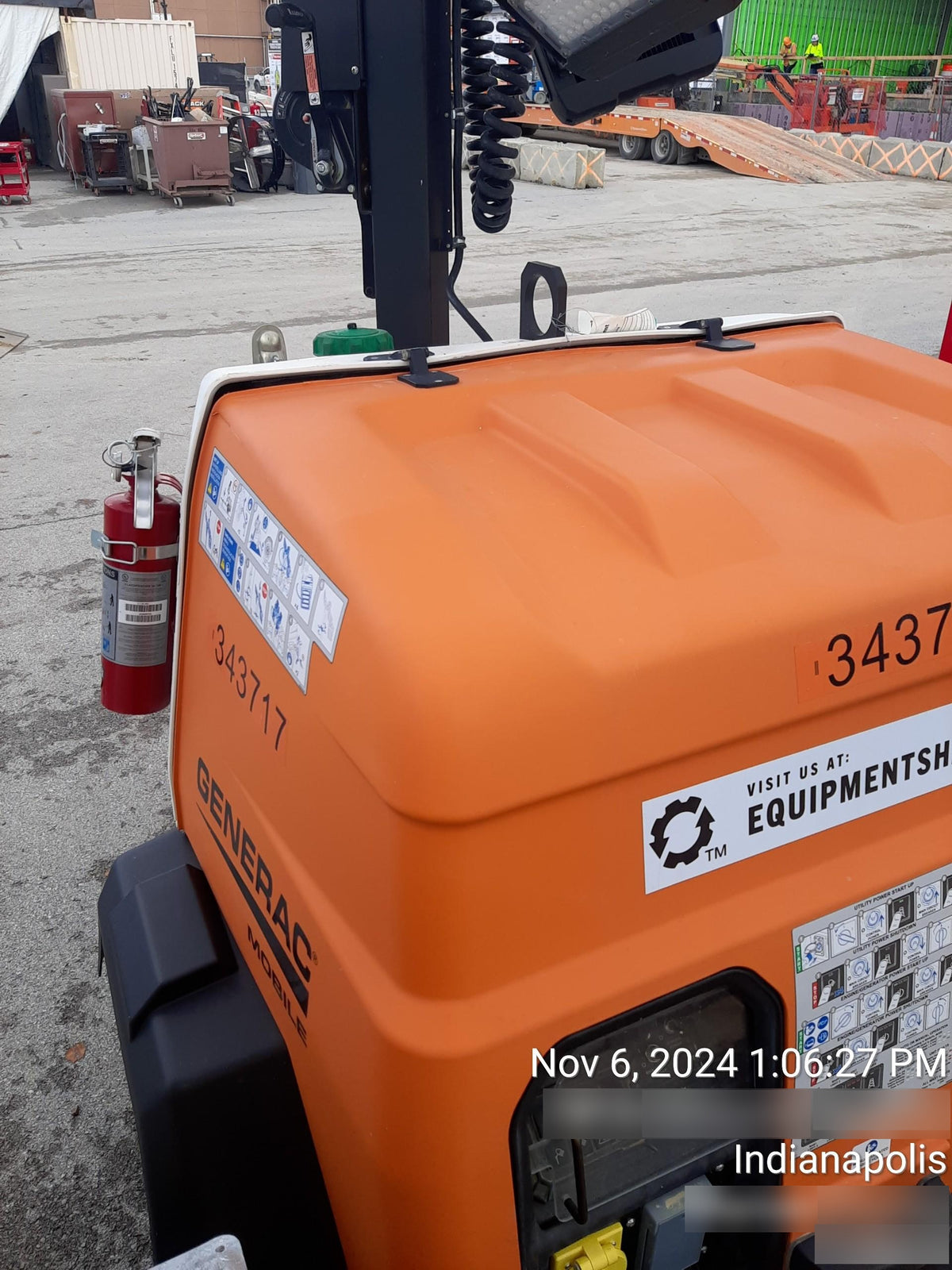 2023 Generac MLT2 Diesel, Flex Switch 120V Input, Powerzone Controller, (4) 320W LED Lights, 4kW Generator, 39.9 Gal Fuel Tank, 2" Ball, T3