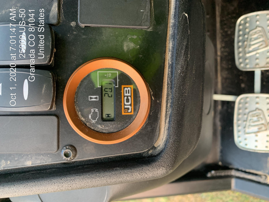 2020 JCB 509-42 Canopy, Solid Tires, Work Lights, Beacon, Aux Hydraulics, Back up Alarm, Lifting Eye, ES Decals