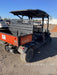 2021 Kubota RTV-X1140W-H Plastic Canopy, Windshield Acrylic Clear, LED Strobe Light, Wire Harness Kit, Back up Alarm