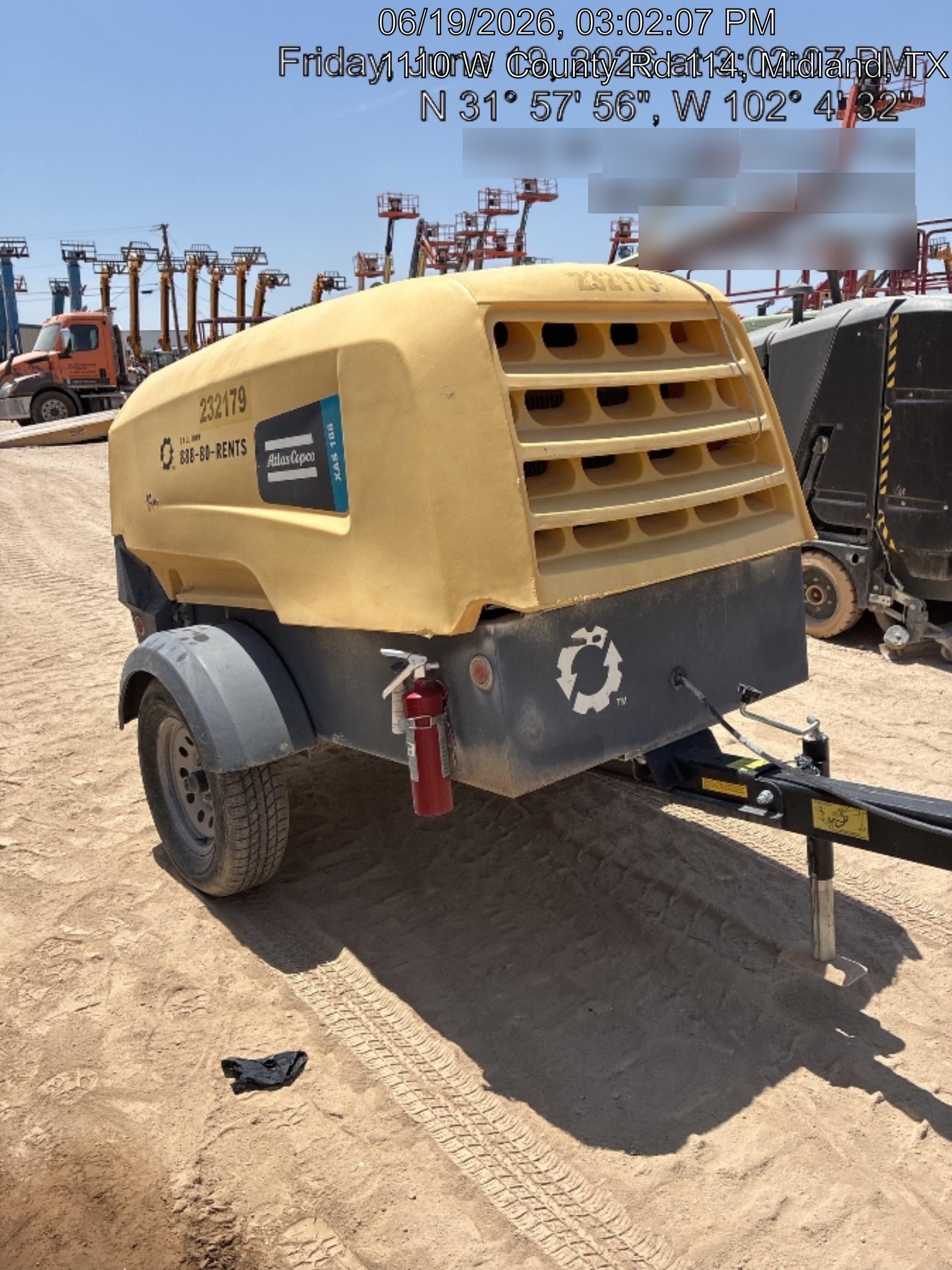2022 ATLAS COPCO XAS188 CWK