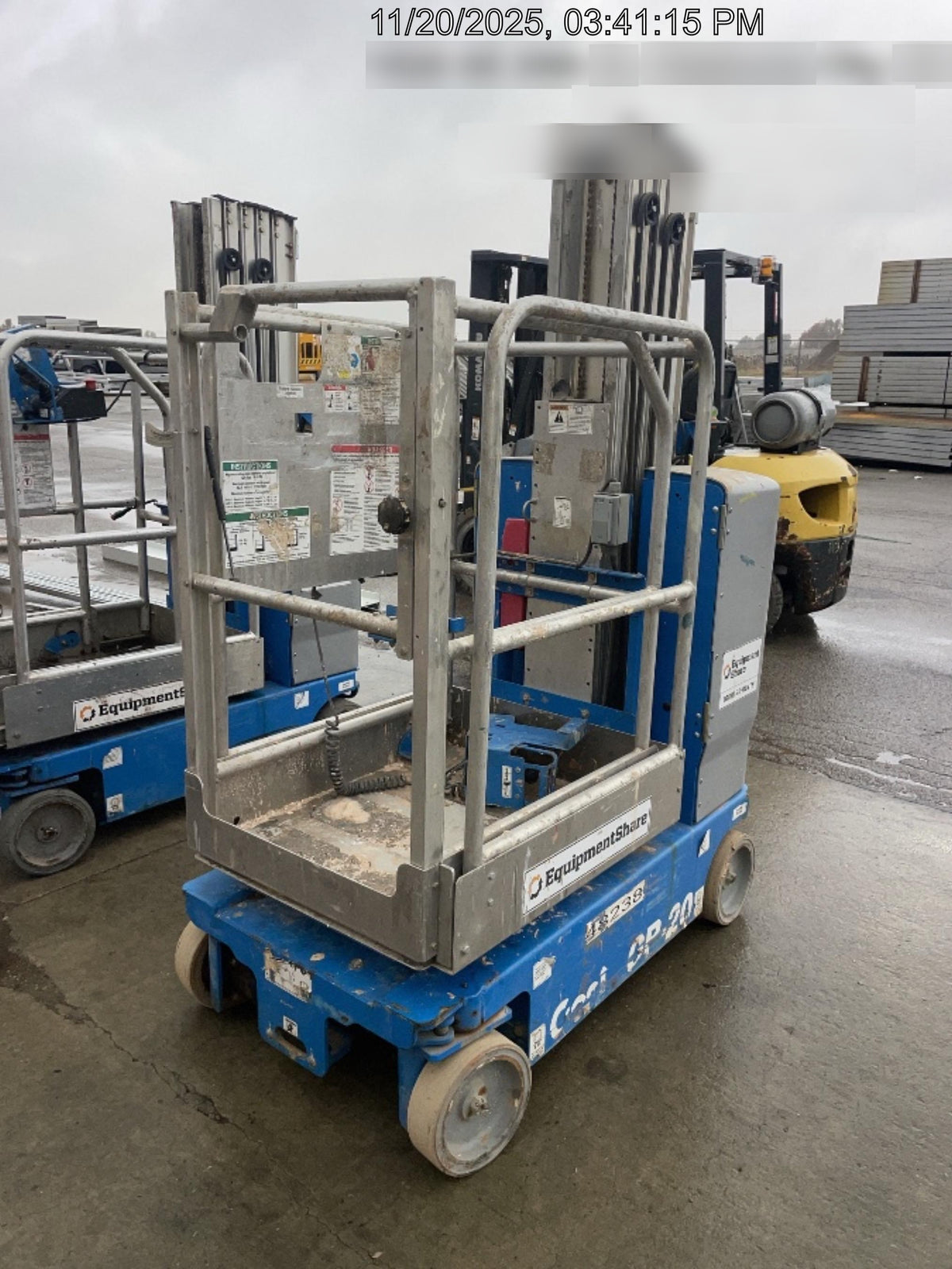 2019 GENIE GR-20