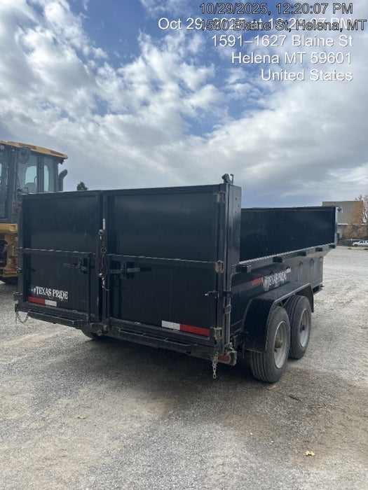 2025 TEXAS PRIDE TRAILERS DT714416KBP