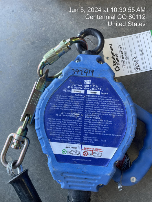 2024 PALMER SRL711311