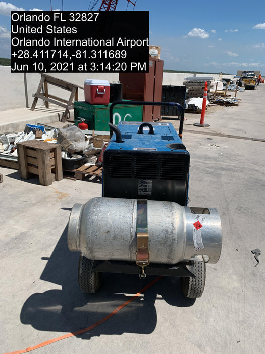 2020 Miller Electric BOBCAT 250 Part #951600 PKG-250 amp Propane Welder, Standard w/Running Gear, Bracket, Hos