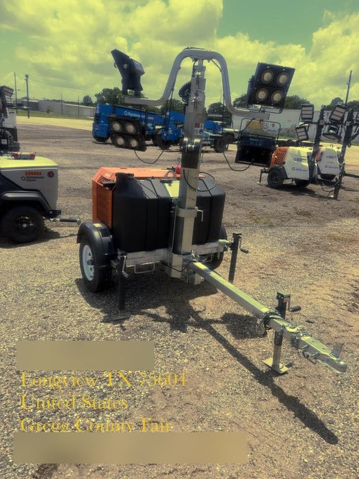 2024 Wanco WLTT-4MM4K Diesel, Deep Sea Controller, Shore Power Plug, Auto Start, (4) 350W LED Floodlights, 4kW Generator, 60 Gal Fuel Tank, 2" Ball, T3