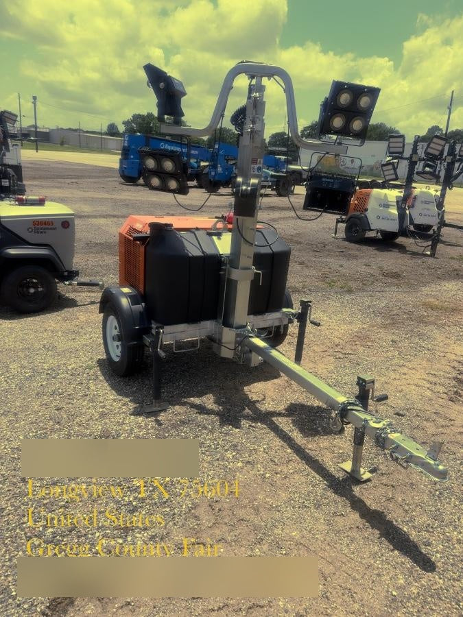 2024 Wanco WLTT-4MM4K Diesel, Deep Sea Controller, Shore Power Plug, Auto Start, (4) 350W LED Floodlights, 4kW Generator, 60 Gal Fuel Tank, 2" Ball, T3