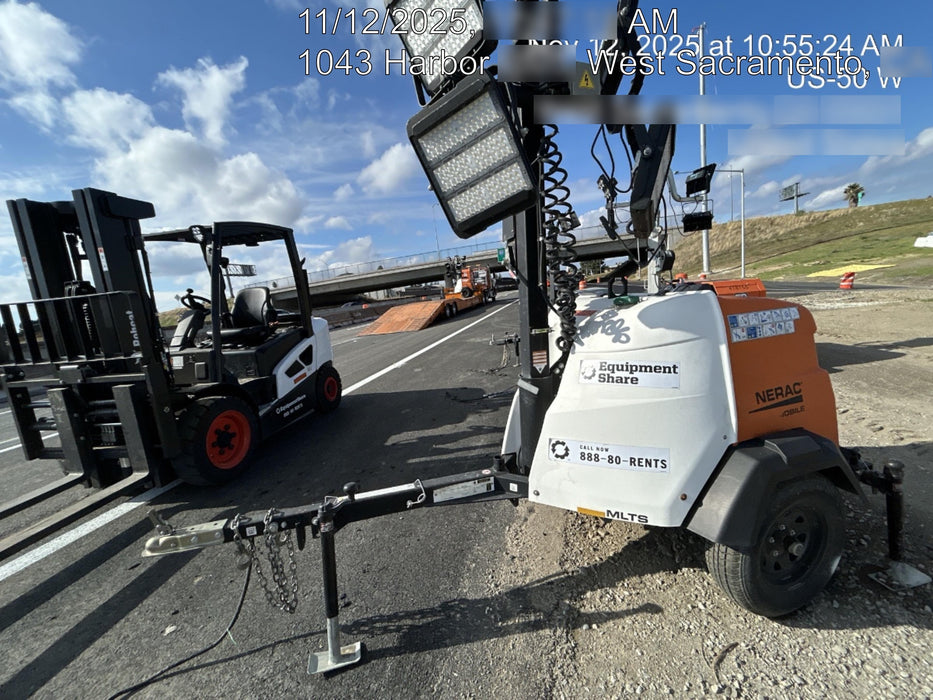 2023 Generac MLT2 Diesel, Flex Switch 120V Input, Powerzone Controller, (4) 320W LED Lights, 4kW Generator, 39.9 Gal Fuel Tank, 2" Ball, T3