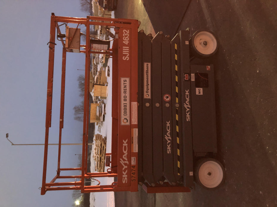 2018 Skyjack SJIII-4632 Standard Rental Specs