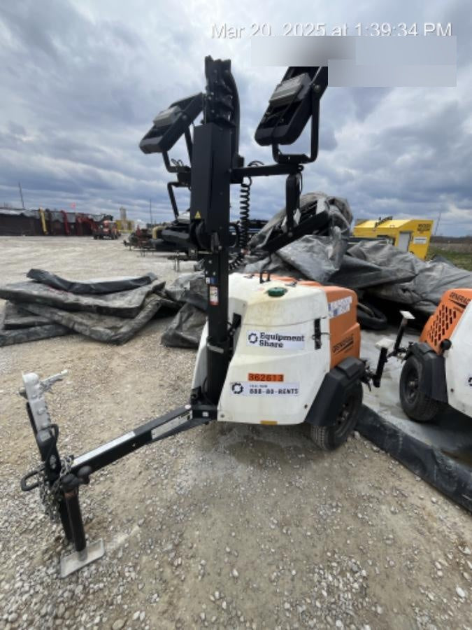 2023 Generac MLT2 Diesel, Flex Switch 120V Input, Powerzone Controller, 
(4) 320W LED Lights, 4kW Generator, 39.9 Gal Fuel Tank, 2" Ball, T3