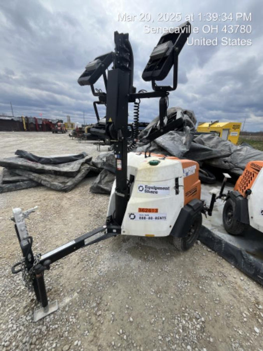 2023 Generac MLT2 Diesel, Flex Switch 120V Input, Powerzone Controller, 
(4) 320W LED Lights, 4kW Generator, 39.9 Gal Fuel Tank, 2" Ball, T3