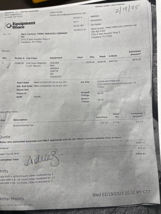 2022 HOUGEN MFG HMD904