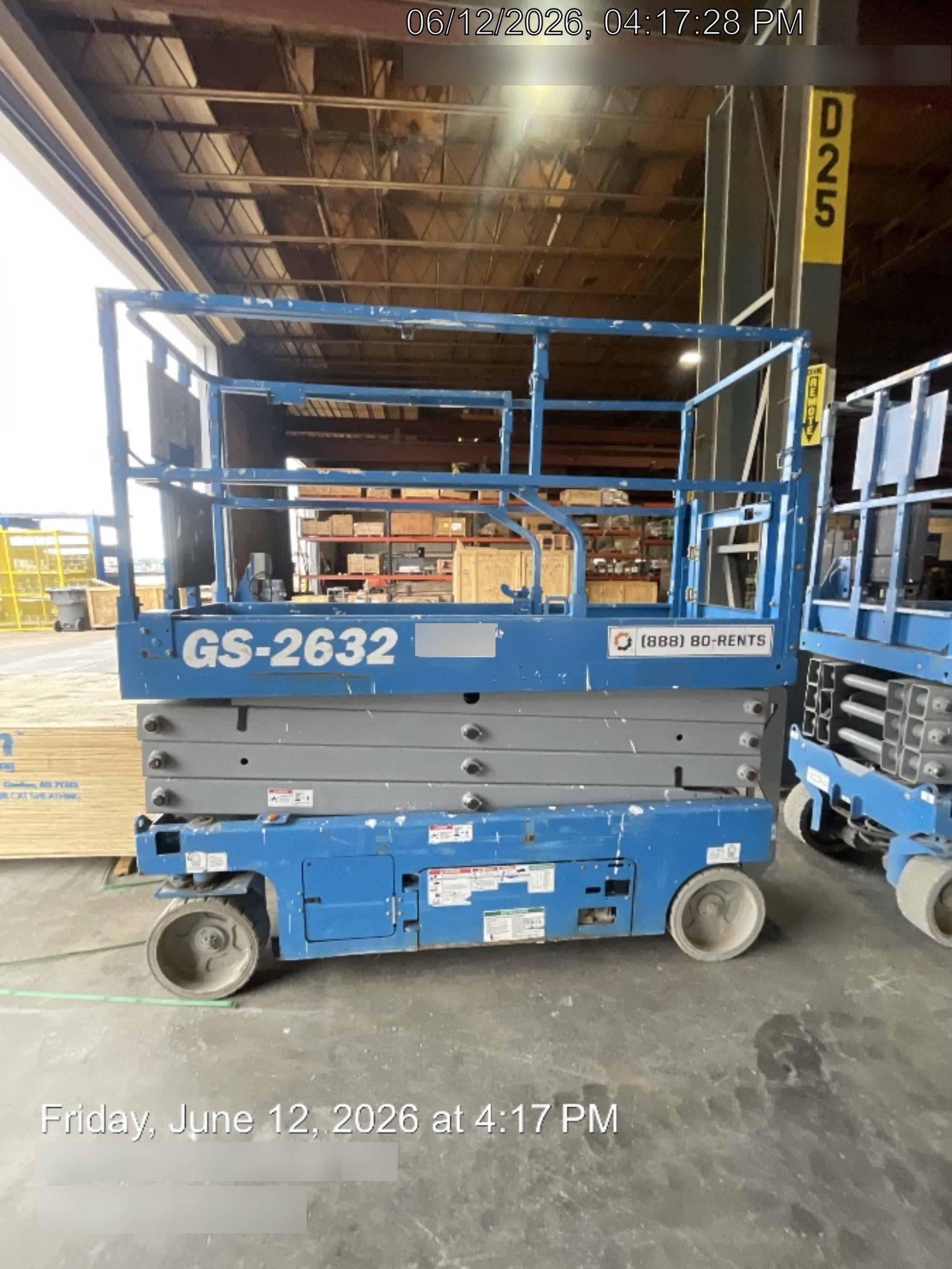 2018 Genie GS-2632 GENIE GS-2632 w/Fixed Rail, Chain Entry