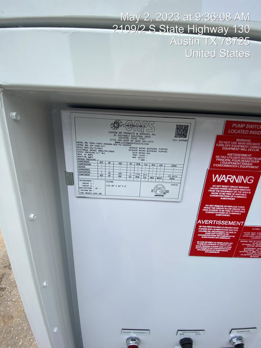 2023 CAPS PAHV-140TC-0NN0NN-5E5-P2-VG2CEUP